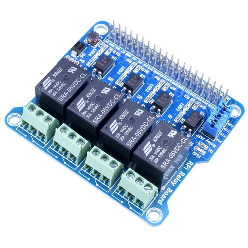 AMS-1Pcs Raspberry Pi релейная плата расширения Модуль Щит поддерживает Rpi A+/B+/2 B/3 B для домашней автоматизации