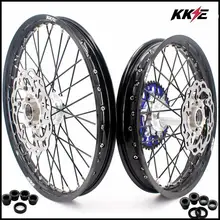 KKE 21/19 литые полные велосипеды грязи MX колеса Набор для HUSABERG FE FC 2004- задние 220 мм диски