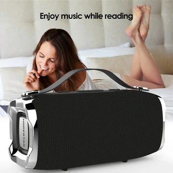 

Bass Bluetooth Speaker Portable Wireless Stereo Outdoor Waterproof Column Built-in Mic FM Radio Handsfree Call for xiaomi huawei