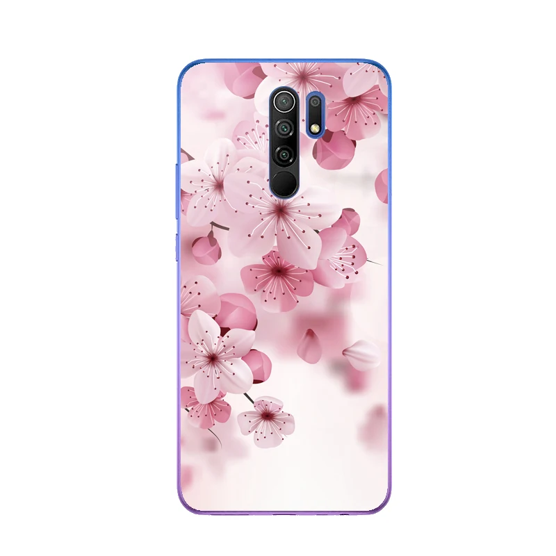 For Redmi 9 Case Soft Silicone Back Cover TPU Case on For Xiaomi Redmi 9 Phone Back Cover Redmi9 6.53 Fundas For Redmi 9 Cases xiaomi leather case card