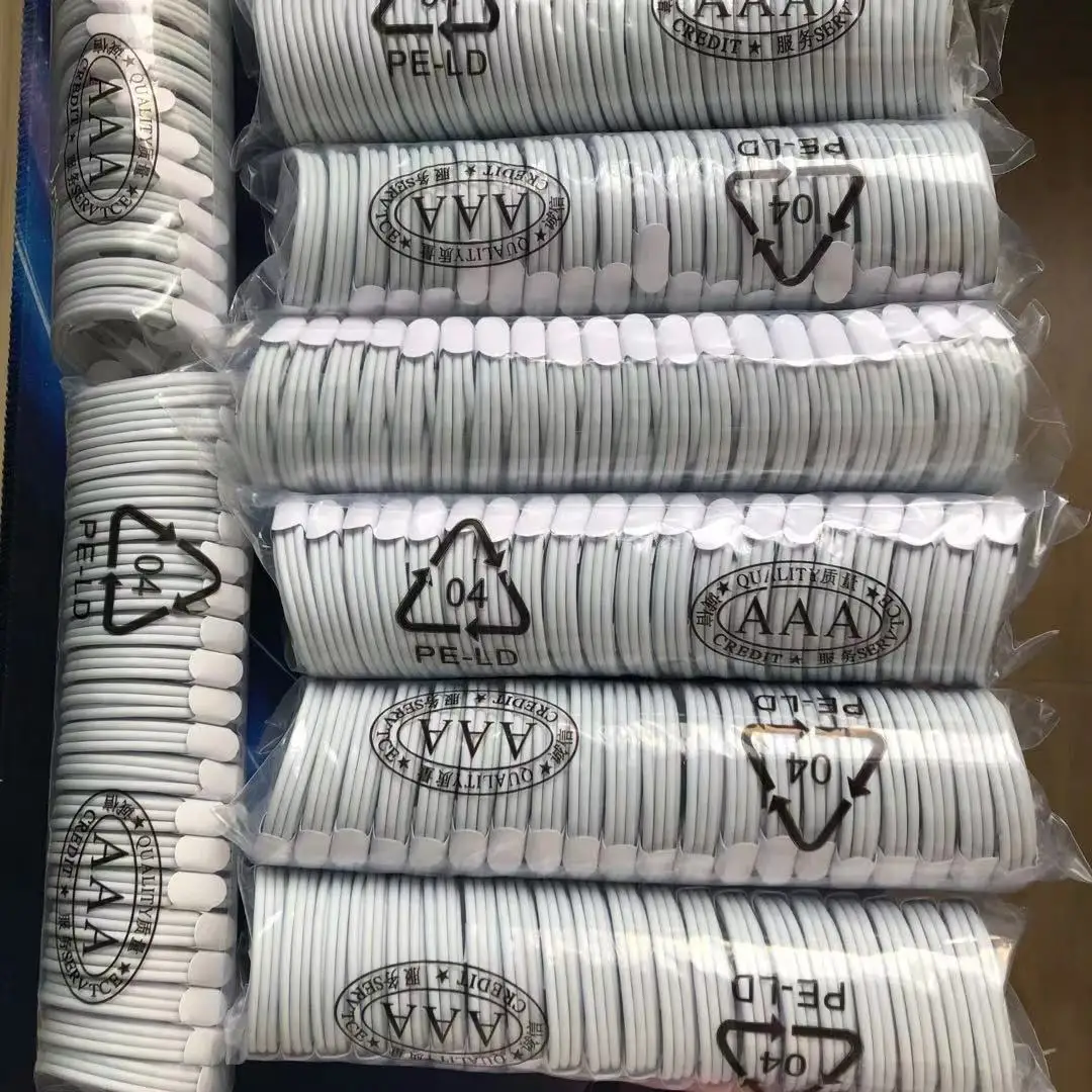 50 шт/lot1m кабель USB для кабеля Xs max Xr X 8 7 6 plus 6s 5 зарядные кабели мобильный телефон