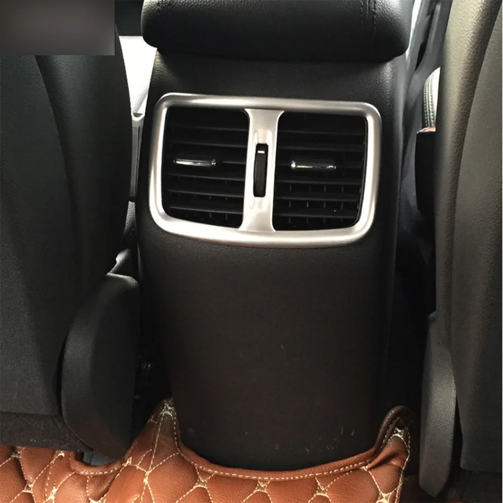 

For Hyundai Tucson TL 2015 2016 2017 2018 Armrest Box Rear Air Condition Vent Outlet Cover Trim Visor Accessories