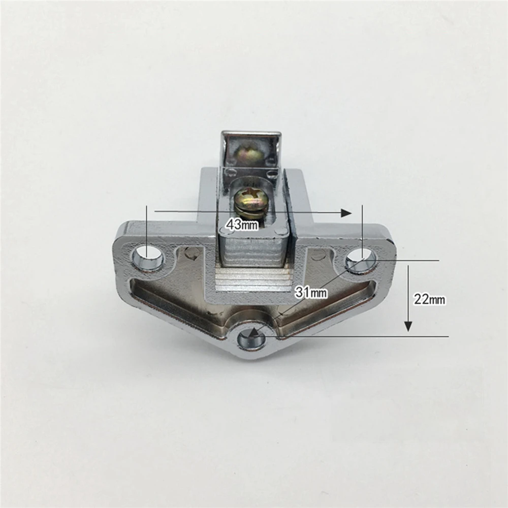 Zinc Alloy Security Hasp Latch Lock Oven Pressing Door Lock Large Freezer Refridgerator Handle Door Parts