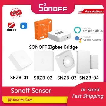 

SONOFF Zigbee SNZB-02 Temperature And Humidity Sensor Real Time Notification EWeLink App Smart Home Work With SONOFF ZBBridge