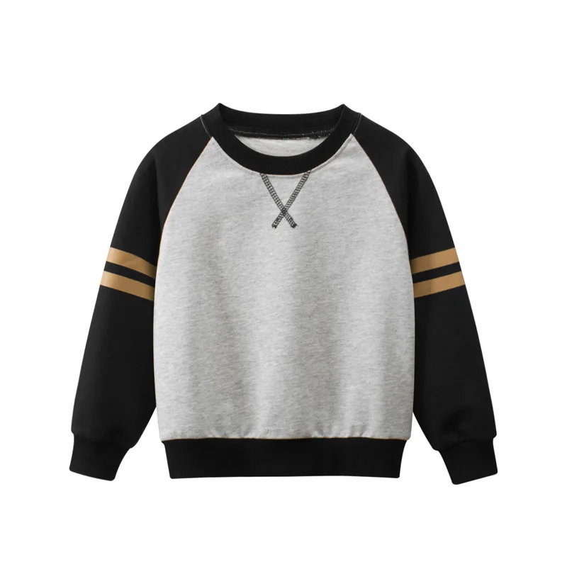 Spring Children Sweatshirt for Boys Girls 100% Cotton European Sweatshirts Casual Sport Hoodie Clothing