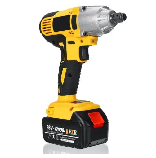 

Repair Impact Wrench Waterproof Battery Power Cable Workshop 98VF Cordless