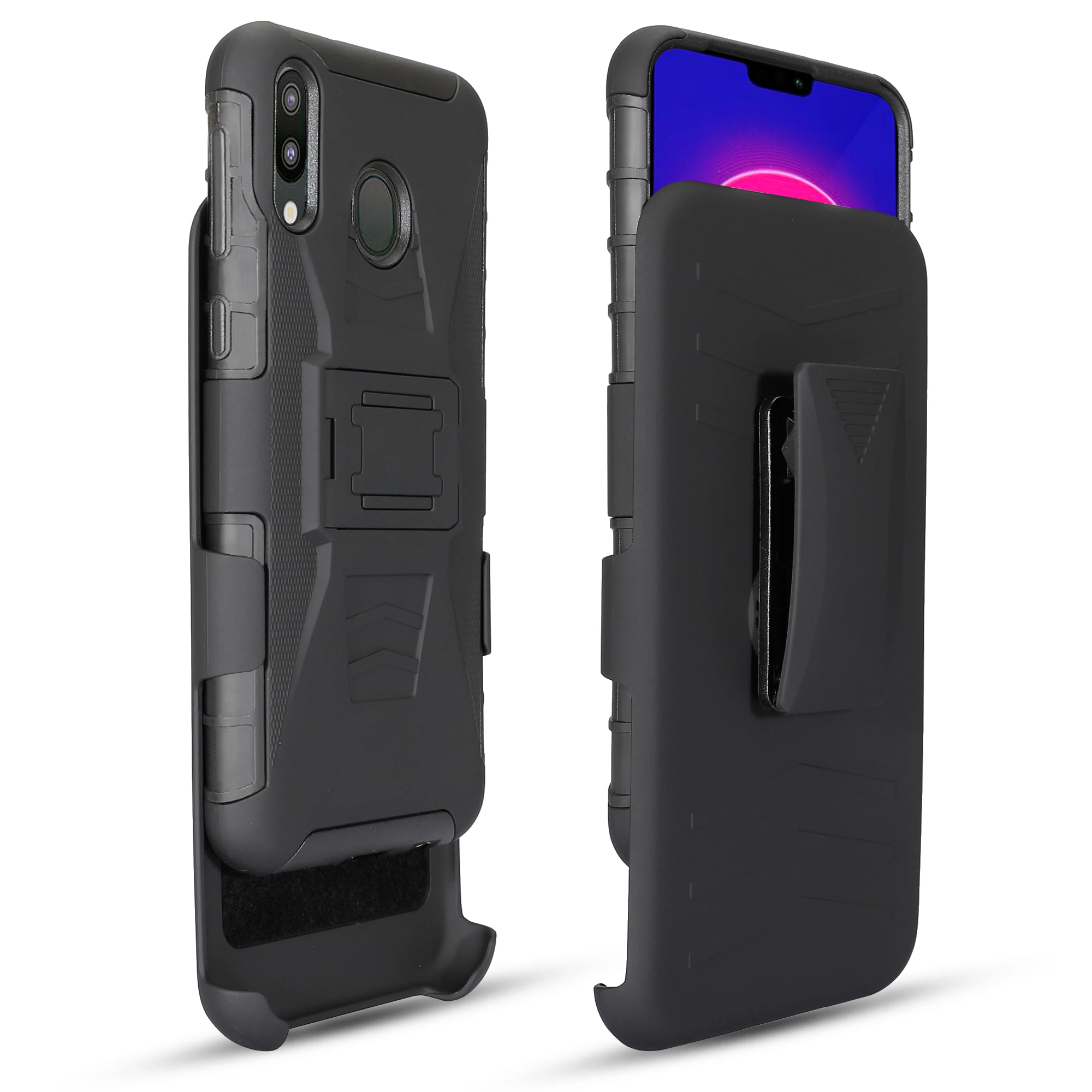 Прочный Чехол кобура для Samsung Galaxy A5 A7 A8 A9 A10 A20 A30 A50 A70 A80 A90 зажим ремня чехол M10 20 30