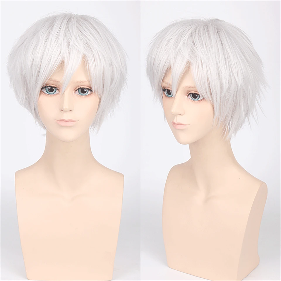 Anime Hunter X Hunter Killua Zoldyck Pelucas Hairnet Pelo Corto Cos Cosplay Japones Hombres Mujeres Accesorios Halloween Aliexpress