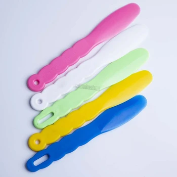 

5pcs Material Alginate Assorted Dental Lab Plastic Mixing Spatula for Impression