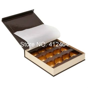 

Elegant Custom Printed Gift Packing Chocolate Boxes With Paper Bag.BX-2219