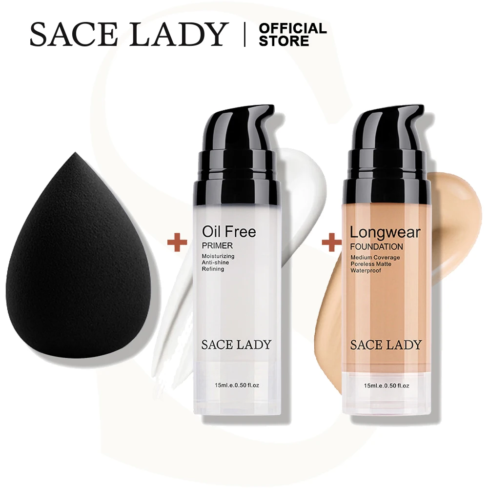 SACE LADY профессиональный набор для макияжа матовая основа Праймер макияж контроль