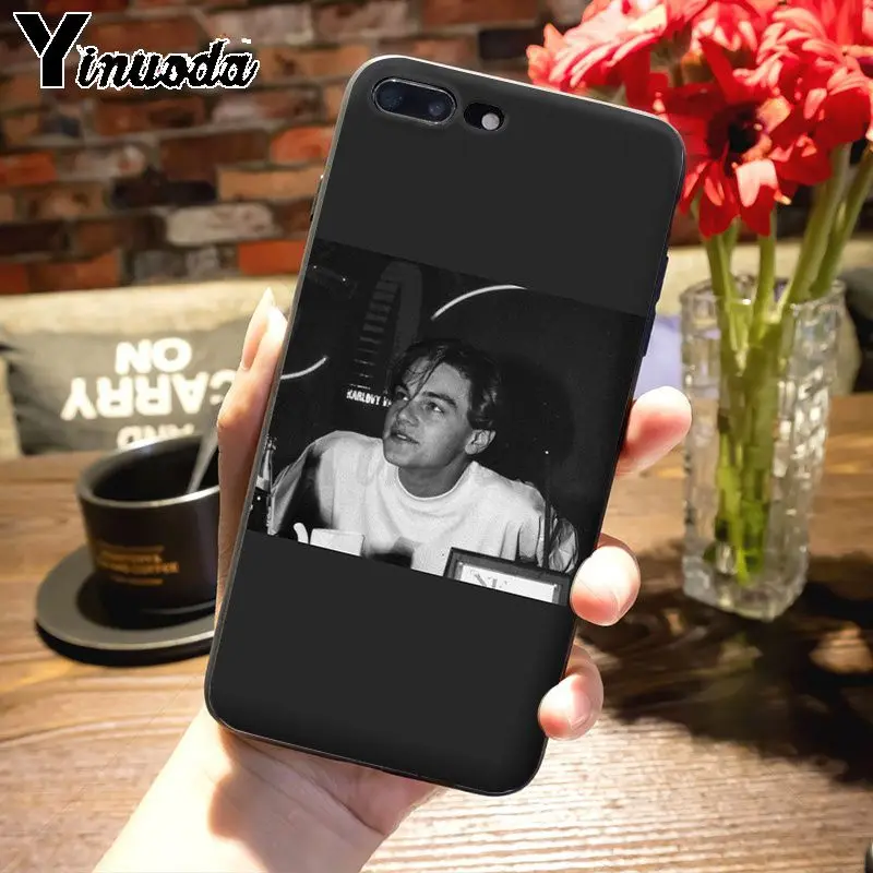 Yinuoda Leonardo DiCaprio young Super Star Топ детальный чехол для телефона для iPhone 7plus 6S 7 8 8Plus X xs max xr 5S 11pro чехол - Цвет: 12