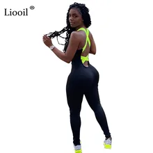 Liooil Sexy Bandage Jumpsuits For Women Active Wear 2020 Sleeveless Hollow Out Bodycon Romper Workout Jumpsuit Black Overalls Liooil Sexy Bandage Jumpsuits For Women Active Wear 2020 Sleeveless Hollow Out Bodycon Romper Workout Jumpsuit Black Overalls