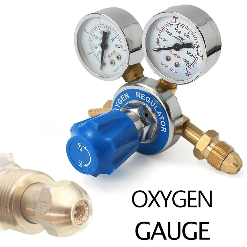 Fh-014-62 High Quality Brass Oxygen Pressure Reducer Copper Pressure Reducing Valve Oxygen Pressure Reducer