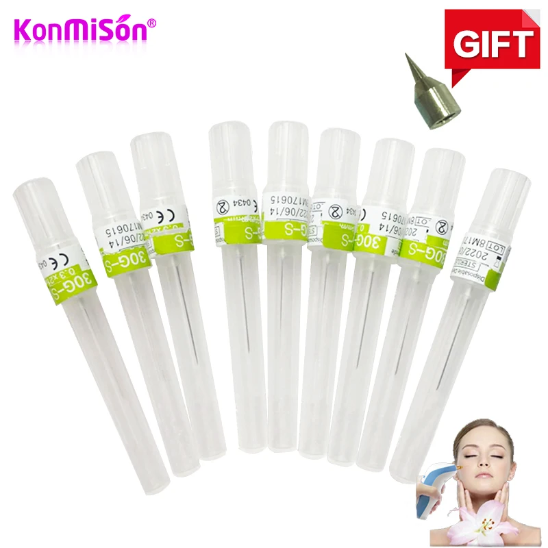 10 шт. игла для фибробласта плазменная ручка для лица подъем век, удаление морщин, удаление пятен красота машина