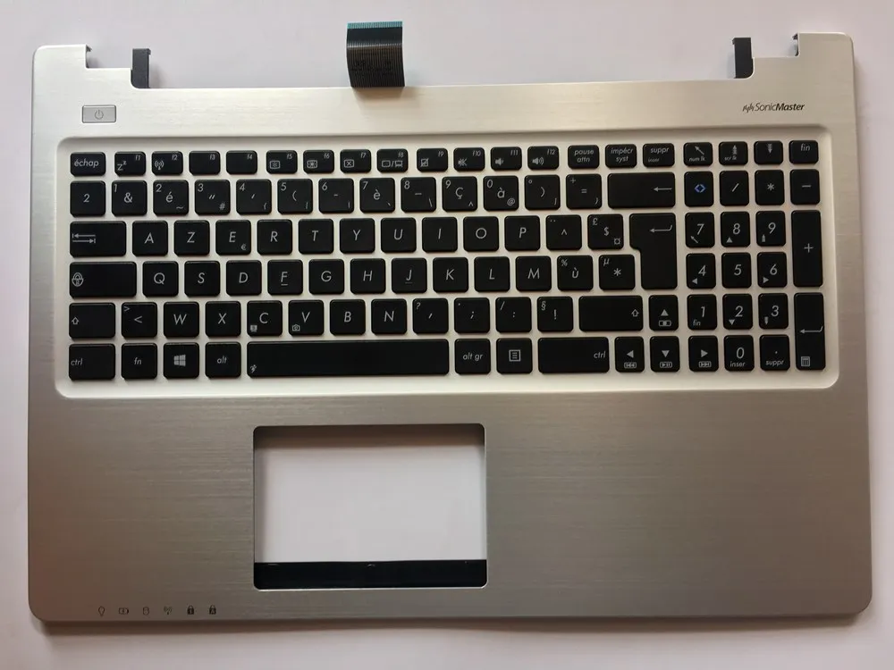 FR Французская клавиатура для ASUS K56 K56C K56CA K56CM AZERTY Layout laptop keyboad Palmrest Upper | Компьютеры и