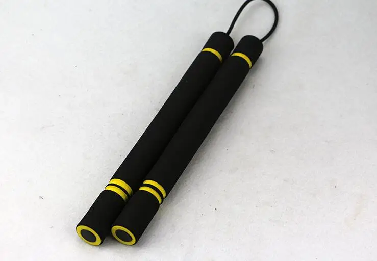 Поролонная губка нунчаки Брюса Ли для занятий кунг-фу Nunchakus для детей китайский боевые искусства, ушу инструктаж по технике безопасности Фитнес оборудование