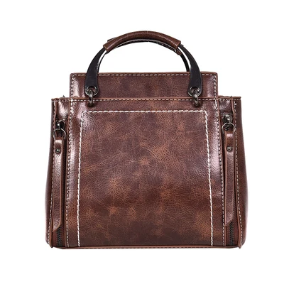 

2020 women small pu leather black khaki brown one shoulder messenger crossbody bag lady casual elegant tote handbag