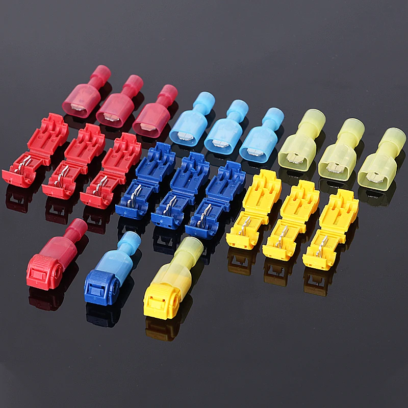 Wire Connectors Quick Electrical Cable Connectors Snap Splice Lock Wire Terminal Crimp Waterproof Electric Connector