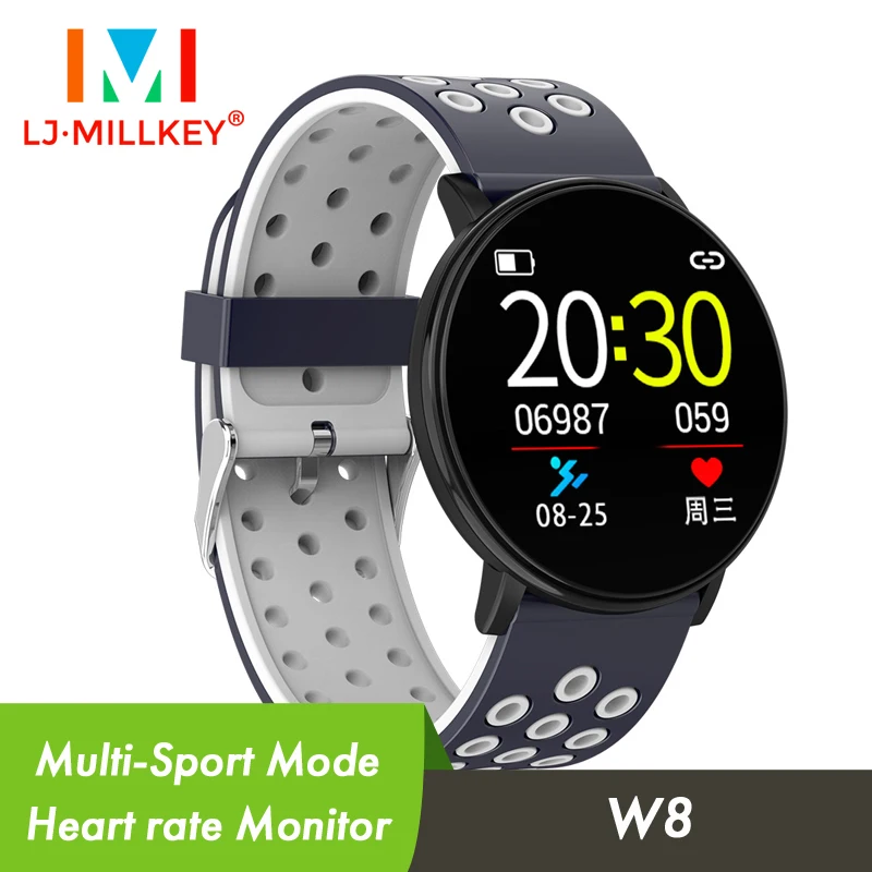 

w8 smart woman watch ladies Fitness sports tracker heart rate monitor smartwatch android women men's watches