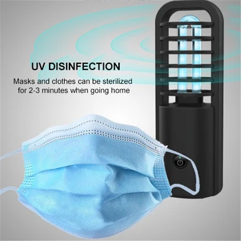 

Germicidal Lamp Rechargeable Led Light Sterilizer UV Light Sanitizer Desinfectante Ultraviolet Disinfecting For Bacterial Lamps