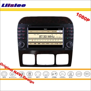 

Liislee For Mercedes Benz S W220 1998~2005 Stereo Radio CD DVD Player GPS Navigation 1080P HD Screen System Original NAVI Design
