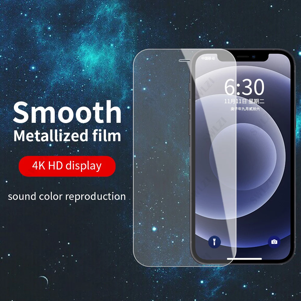 Per Iphone 12 Mini 11 Pro Max X Xs Xr Se Pellicola Protettiva In Vetro Temperato Iphone 8 7 6 6S Plus Pellicola Salvaschermo Per Telefono Sul Vetro