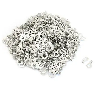 

1000 Pcs 8.2mm Ring Dia Non Insulated Terminals for 12-10 AWG