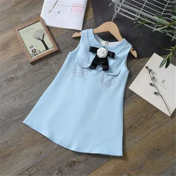 

Girls Dress Summer Dress Elegant New Year Princess Children Party Dress Wedding 2020 Kids Flower Dress Girls Birthday Bow Dress