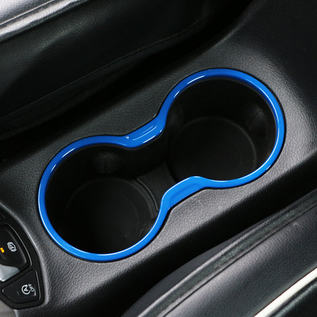 Jeep Compass 2017 - 2020 ABS Water Cup Bottle Frame Holder Organizer Car Interior Glass Shelf Container Accessories