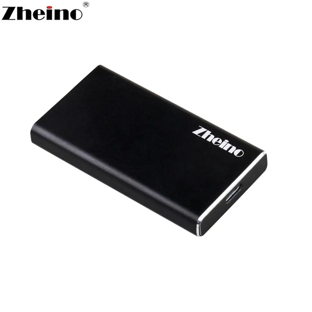 

Zheino mini Portable hard disk box USB3.1 to mSATA SSD Case Aluminum External Enclosure For mSATA/Half Size SSD