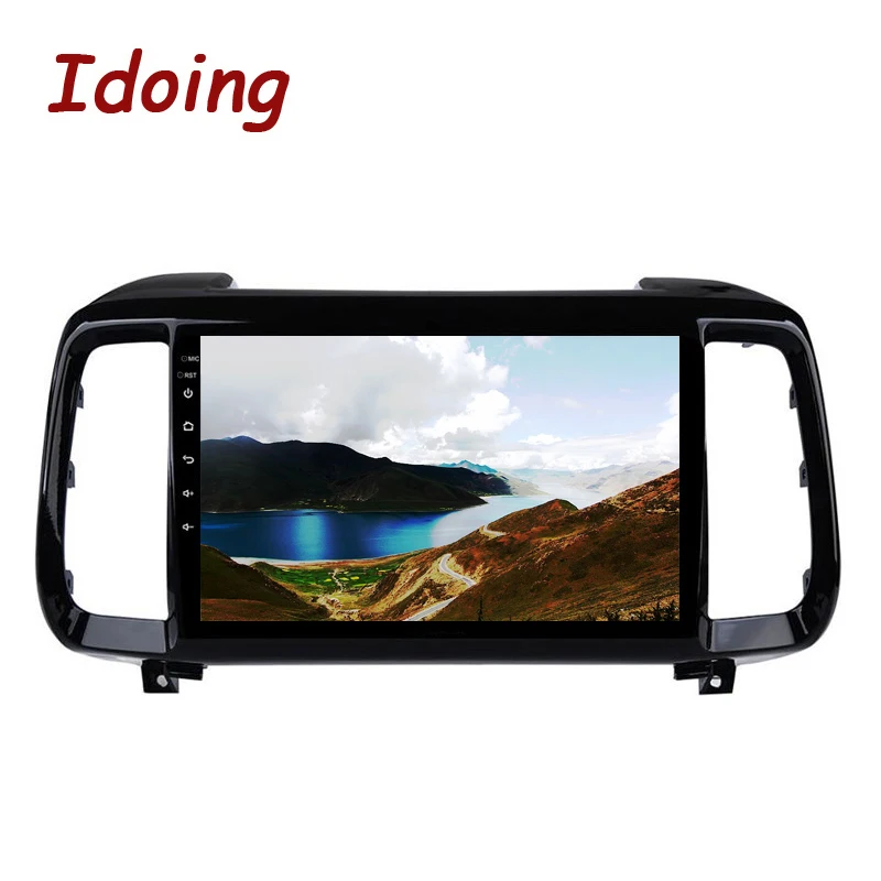 Flash Deal Idoing 9"4G+32G Octa Core Car Radio Multimedia Android 8.1 8,1 Video Player Navigation GPS For Hyundai IX 35 2018 2019 NO 2 DIN 5