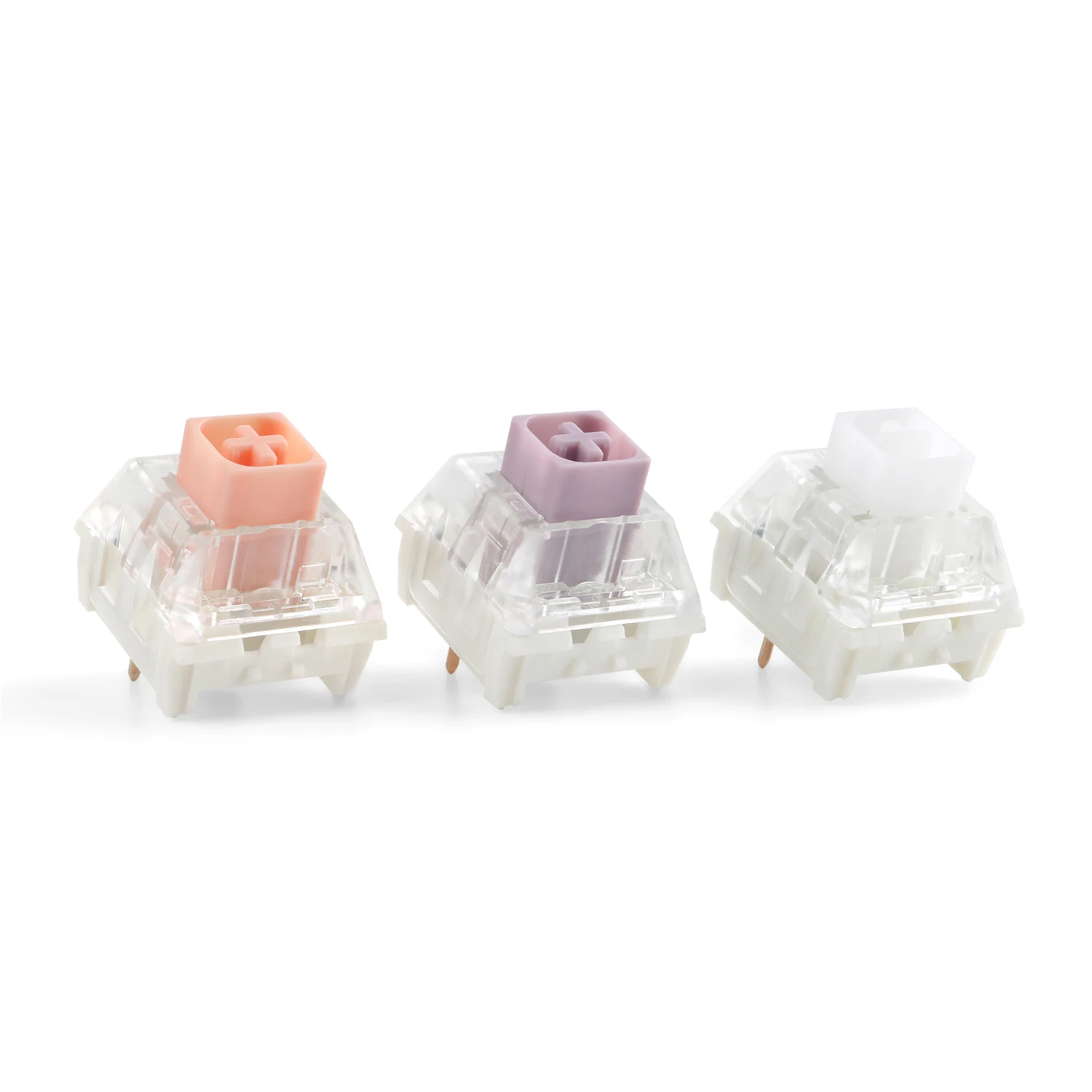 Kailh Box Switch Input Club Hako Violet Clear True Mechanical Keyboard Waterproof dustproof Soft tactile Type 3pin | Мыши и клавиатуры