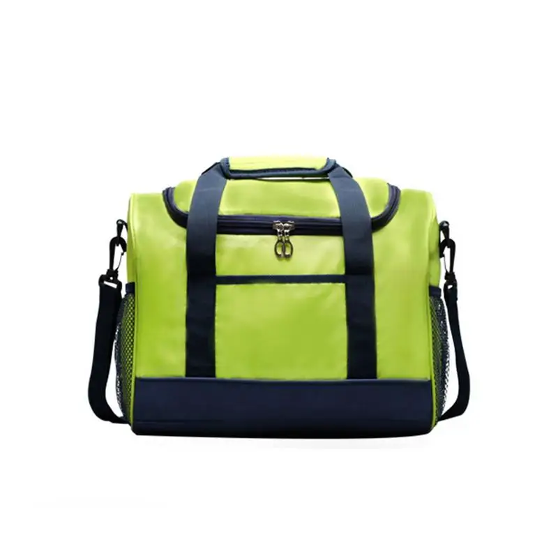 

Insulation Picnic Bag Oxford Large Aluminum Outdoor Fresh Lunch Food Box Portable Thermal Cooler Bags For Camping Office School