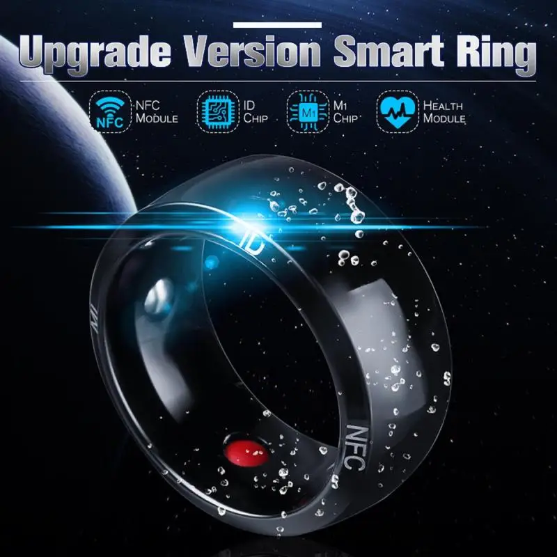 Waterproof Unlock Health Protection Smart Ring Wear New technology Magic Finger NFC Ring For Android Windows NFC Mobile Phone|Smart Accessories| - AliExpress