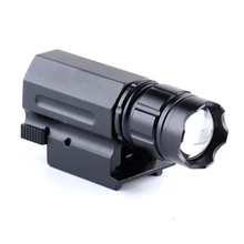 3000LM XPG-Q5 LED Zoomable Hunting Light 3 Modes Weapon Hand Gun Light Pistol Airsoft 20mm QD Rifle Flashlight
