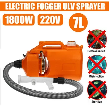 

7L 1800W Electric ULV Fogger Sprayer Mosquito Killer Disinfection Machine Atomizer Ultra Capacity for Farming Garden Office