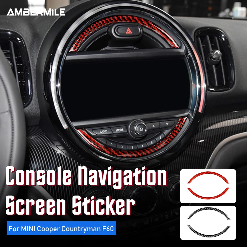 Copertura Pannello Cambio In ABS Per Mini Cooper F60 Countryman - Adesivo Decorativo Lucido