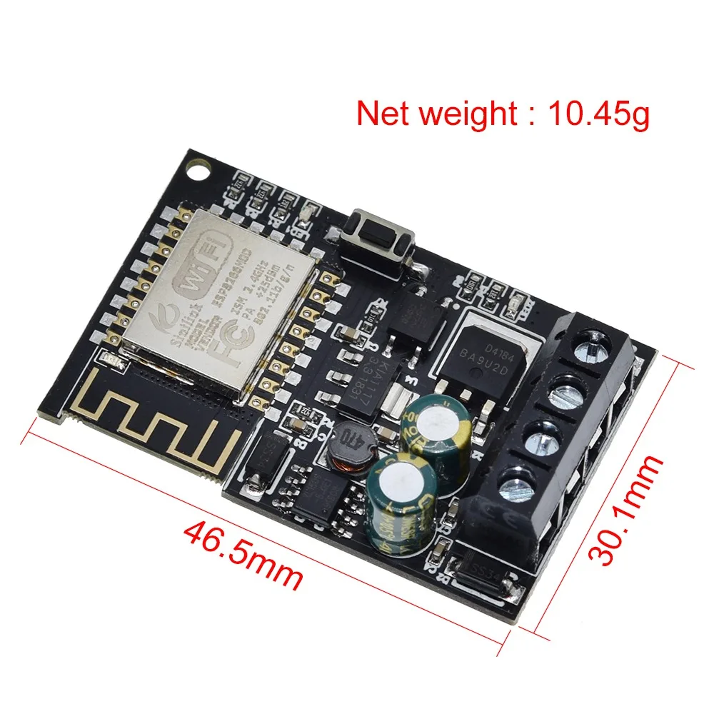 Sinilink ESP-12F WI-FI мобильный телефон пульт дистанционного управления Модуль 5 v-36 v умный дом с помощью приложения на телефоне XY-WFMS