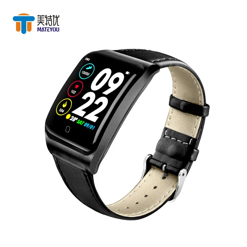 

2019 New Style Electrocardiogram Smart Bracelet Health Blood Pressure Heart Rate ECG Bluetooth Smart Athletic Bracelet
