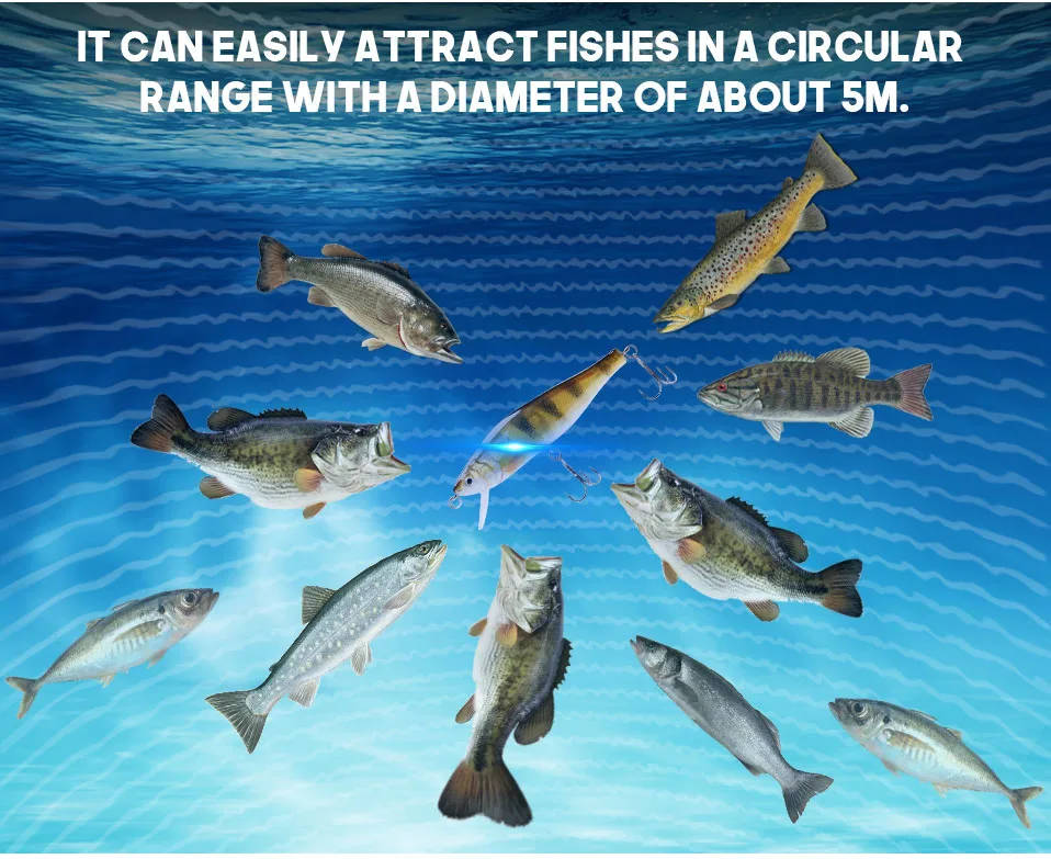 VTAVTA 10cm 16g Rechargeable Electric Fishing Lure Led Light Shake Floating Wobbler For Pike Fishing Artificial Hard Bait Minnow 017