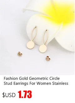 Wholesale Geometric Tiny Cube Stud Earrings For Women Minimalist Jewelry Stainless Steel Square Cartilage Brincos