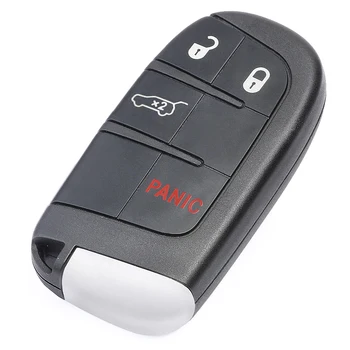 Keyforkess 433MHz 4A Chip M3N-40821302 P/N: 68250341 AB AC AD AA Smart Remote Key Fob per Jeep Compass Trailhawk 2017-2022 - KEYECU 433MHz 4A Chip M3N 40821302 P N 68250341 AB AC AD AA Smart Remote