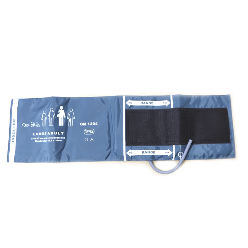 large adult 1 Tube Супер быстрая ягода многоразовые NIBP манжеты для взрослых/детей/новорожденных кровяное давление машина манжеты - Цвет: large adult 1 Tube