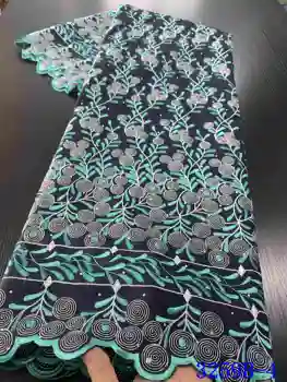 

nigerian lace fabrics latest african lace fabric 2020 high quality voile lace in switzerland tissus dentelle for dress YA3259B-4
