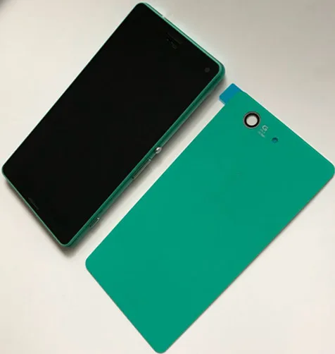 

LCD For SONY Xperia Z3 Compact Display Touch Screen with Frame plug back cover Z3 Mini D5803 D5833 For SONY Z3 Compact screen