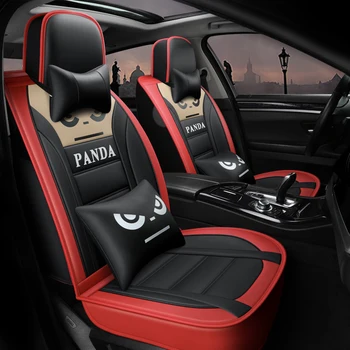 

Full Coverage Eco-leather auto seats covers PU Leather Car Seat Covers for Toyota CAMRY COROLLA LEVIN VIOS FS YARIS L PRADO