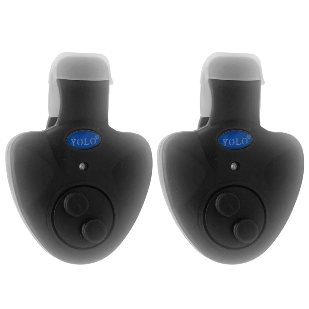 

2pcs Fish Bite Alarms Electronic Fishing Bite Alarm with Sound LED Lights Indicator