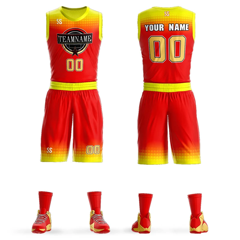 

Wholesale Customize Basketball Jerseys Sets Free Print Number Youth and Men Uniform Jerseys Add LOGO Make Size 6XL