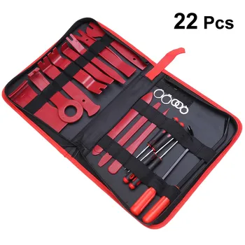 

22PCS/Set Tool Set Mini Size Car Repair Tool Kit For Car Lamp Covers, License Plate Lamp Covers, Dashboard Panels Removal